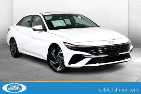 White 2024 Hyundai Elantra Limited for sale in Lee's Summit, MO