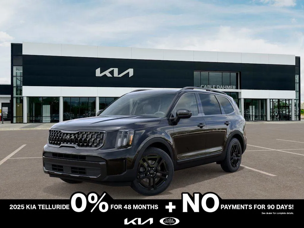 Black 2025 Kia Telluride EX X-Line for sale in Lee's Summit, MO