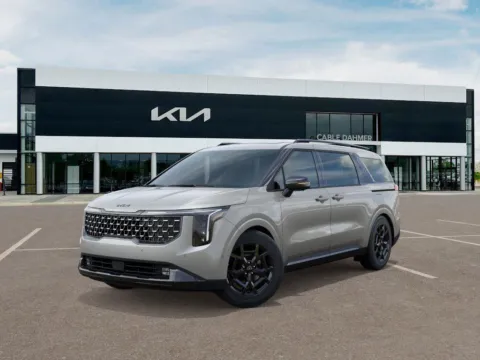 Silver 2025 Kia Carnival Hybrid SX Prestige for sale in Lee's Summit, MO