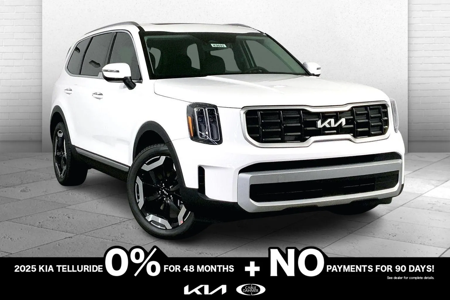 White 2025 Kia Telluride S for sale in Lee's Summit, MO
