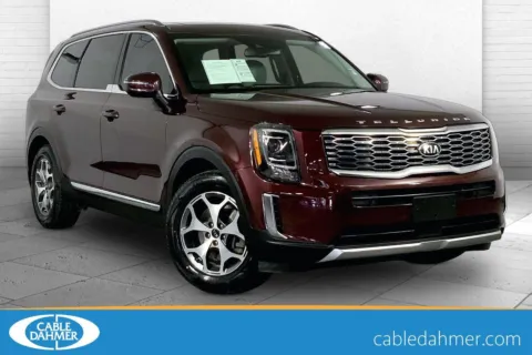 Red 2020 Kia TELLURIDE EX for sale in Lee's Summit, MO