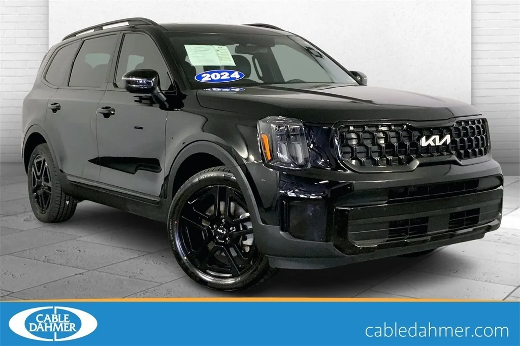 Black 2024 Kia Telluride EX X-Line for sale in Lee's Summit, MO
