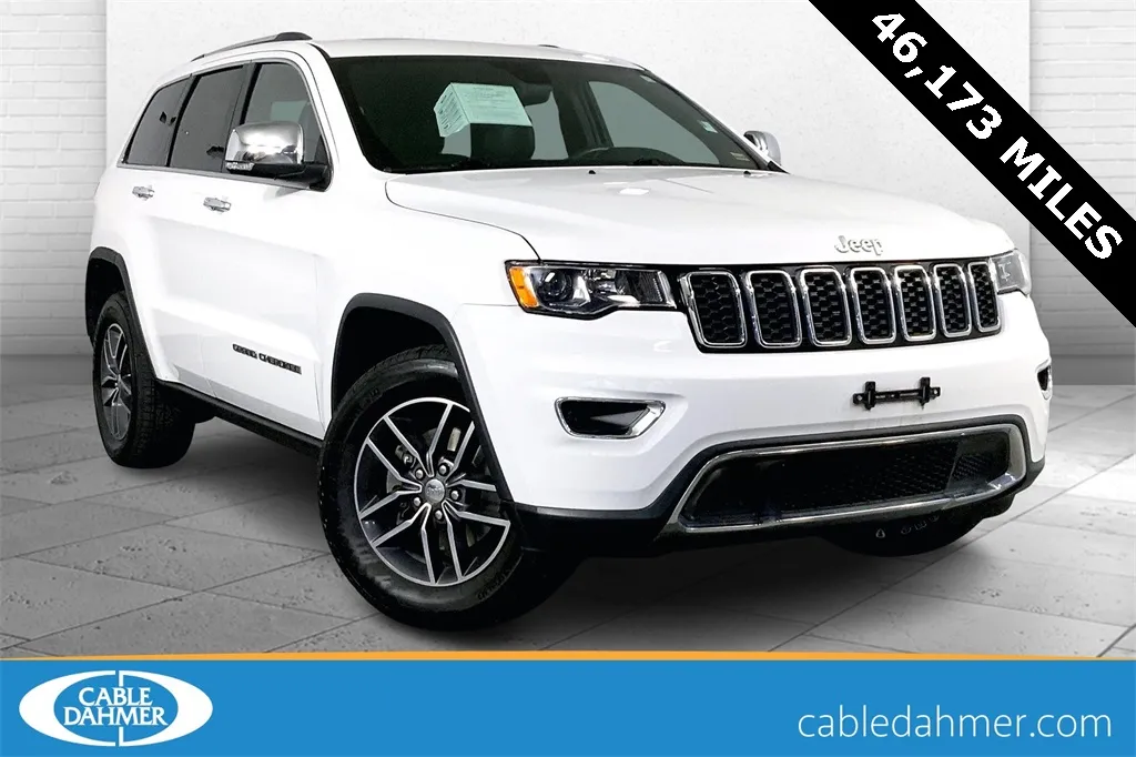 White 2018 Jeep Grand Cherokee Limited for sale in Lee's Summit, MO