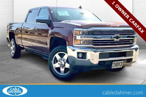 Red 2016 Chevrolet Silverado 2500HD LTZ for sale in Lee's Summit, MO