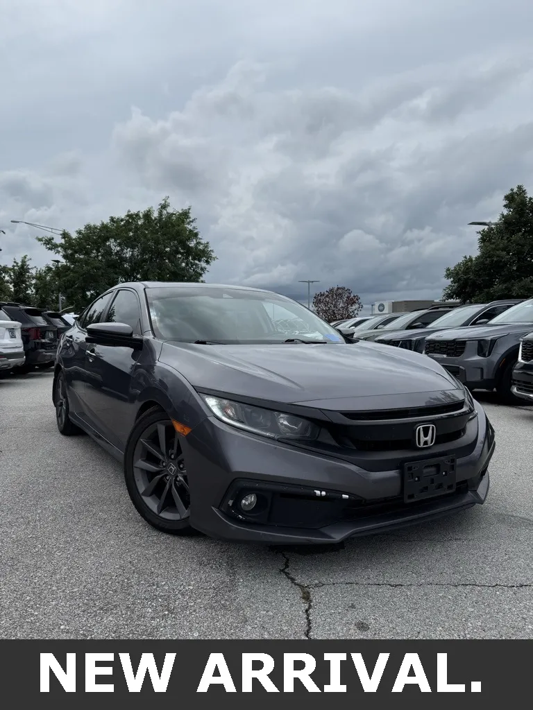 Used 2020 Honda Civic EX-L with VIN 19XFC1F75LE014628 for sale in Kansas City