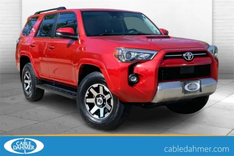 Red 2021 Toyota 4Runner TRD Off-Road Premium for sale in Lee's Summit, MO