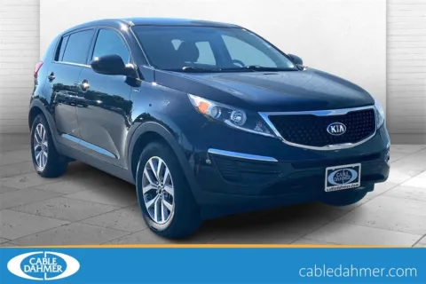 Black 2015 Kia Sportage LX for sale in Lee's Summit, MO