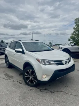 White 2015 Toyota RAV4 Limited for sale in Lee's Summit, MO