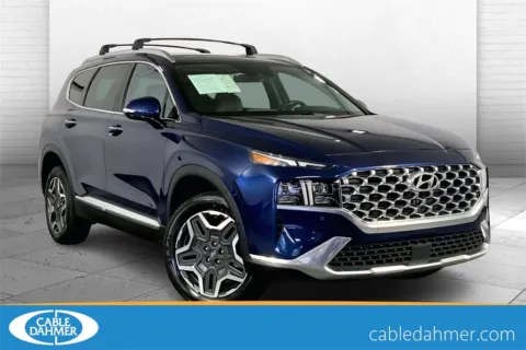 Blue 2023 Hyundai Santa Fe Limited for sale in Lee's Summit, MO