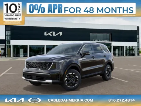 Black 2025 Kia Sorento S for sale in Lee's Summit, MO