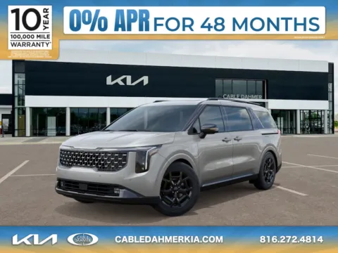 Silver 2025 Kia Carnival SX Prestige for sale in Lee's Summit, MO