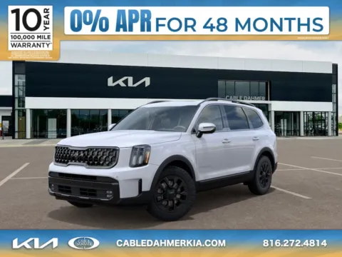 White 2025 Kia Telluride SX-Prestige X-Pro for sale in Lee's Summit, MO