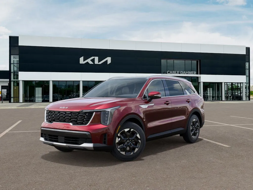 Red 2025 Kia Sorento S for sale in Lee's Summit, MO