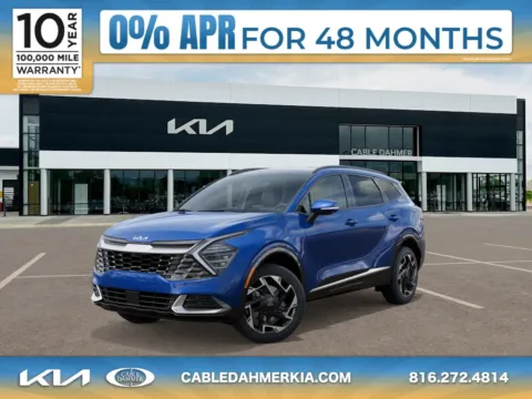Blue 2025 Kia Sportage SX-Prestige for sale in Lee's Summit, MO