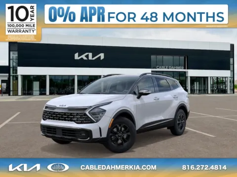 White 2025 Kia Sportage X-Pro Prestige for sale in Lee's Summit, MO