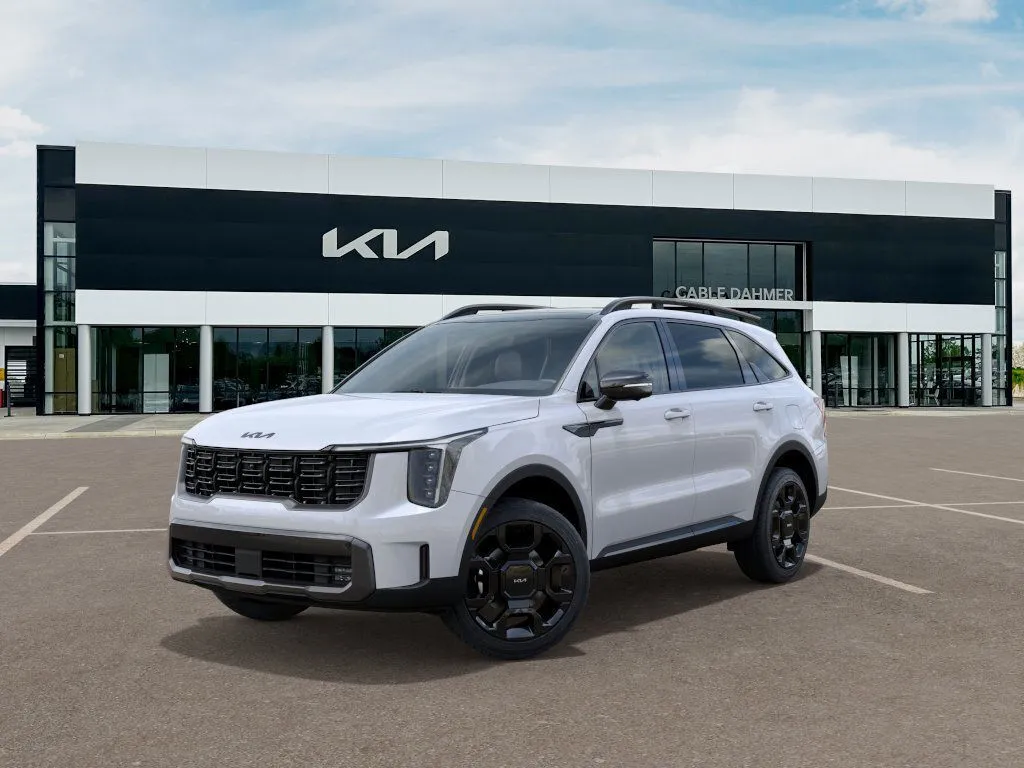 White 2025 Kia Sorento X-Line SX Prestige for sale in Lee's Summit, MO