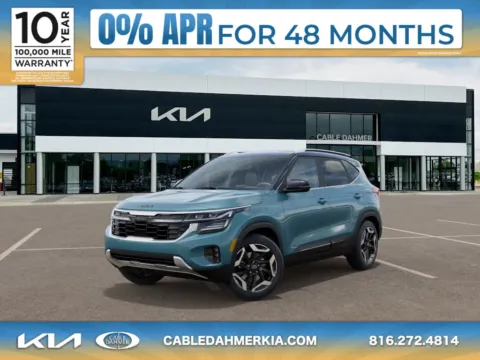 Blue 2025 Kia Seltos SX for sale in Lee's Summit, MO