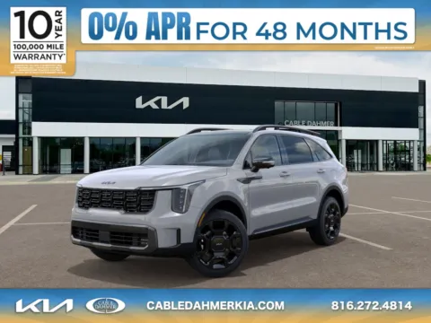 Gray 2025 Kia Sorento X-Line SX Prestige for sale in Lee's Summit, MO
