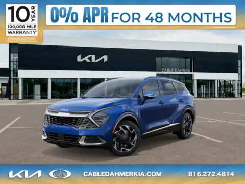 Blue 2025 Kia Sportage SX-Prestige for sale in Lee's Summit, MO