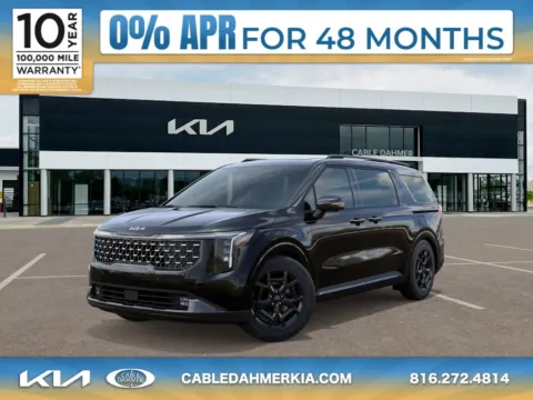 Black 2025 Kia Carnival SX for sale in Lee's Summit, MO
