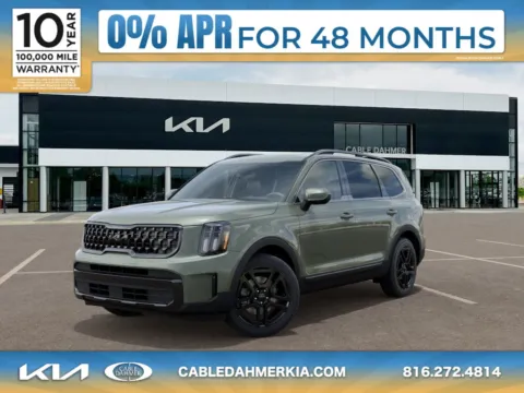 Green 2025 Kia Telluride EX X-Line for sale in Lee's Summit, MO