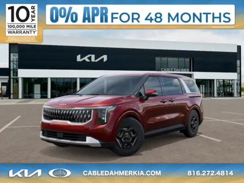 Red 2025 Kia Carnival LXS for sale in Lee's Summit, MO