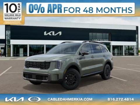 Green 2025 Kia Sorento X-Pro SX Prestige for sale in Lee's Summit, MO