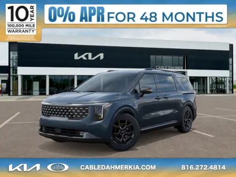 Blue 2025 Kia Carnival Hybrid SX Prestige for sale in Lee's Summit, MO
