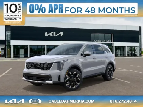 Gray 2025 Kia Sorento SX for sale in Lee's Summit, MO