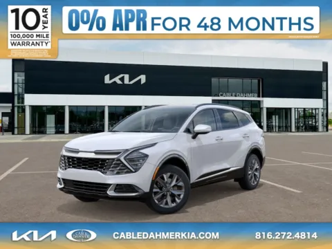 White 2025 Kia Sportage Hybrid SX-Prestige for sale in Lee's Summit, MO