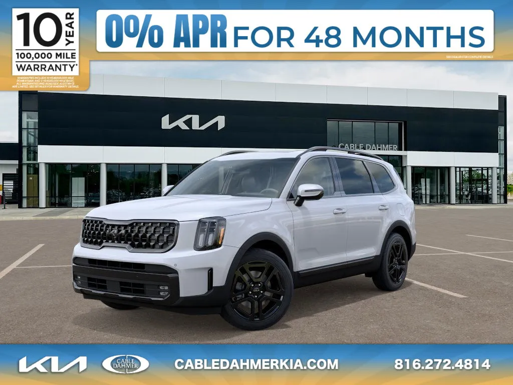 White 2025 Kia Telluride SX-Prestige X-Line for sale in Lee's Summit, MO