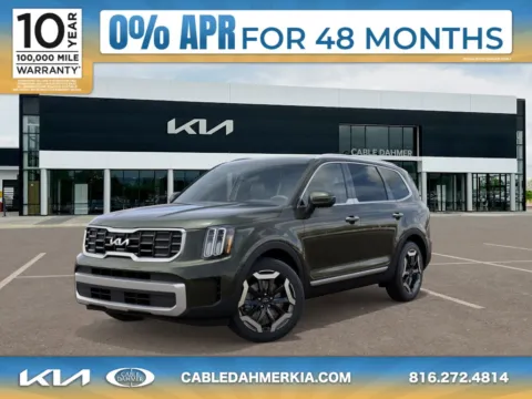 Green 2025 Kia Telluride S for sale in Lee's Summit, MO