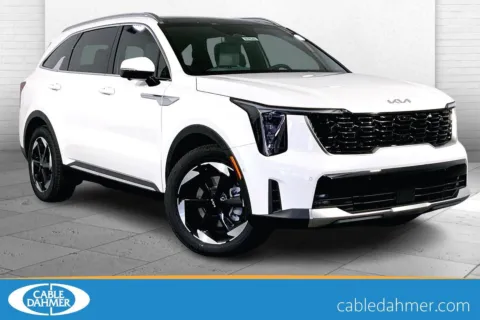 White 2025 Kia Sorento Hybrid SX Prestige for sale in Lee's Summit, MO