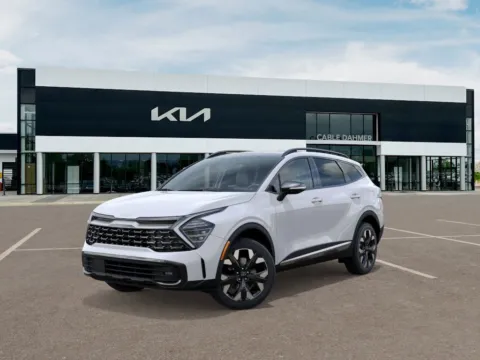 White 2025 Kia Sportage Plug-In Hybrid X-Line Prestige for sale in Lee's Summit, MO