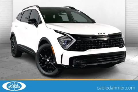 White 2025 Kia Sportage Plug-In Hybrid X-Line Prestige for sale in Lee's Summit, MO