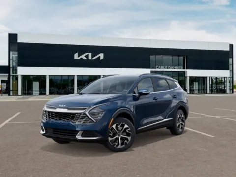 Blue 2025 Kia Sportage Hybrid EX for sale in Lee's Summit, MO