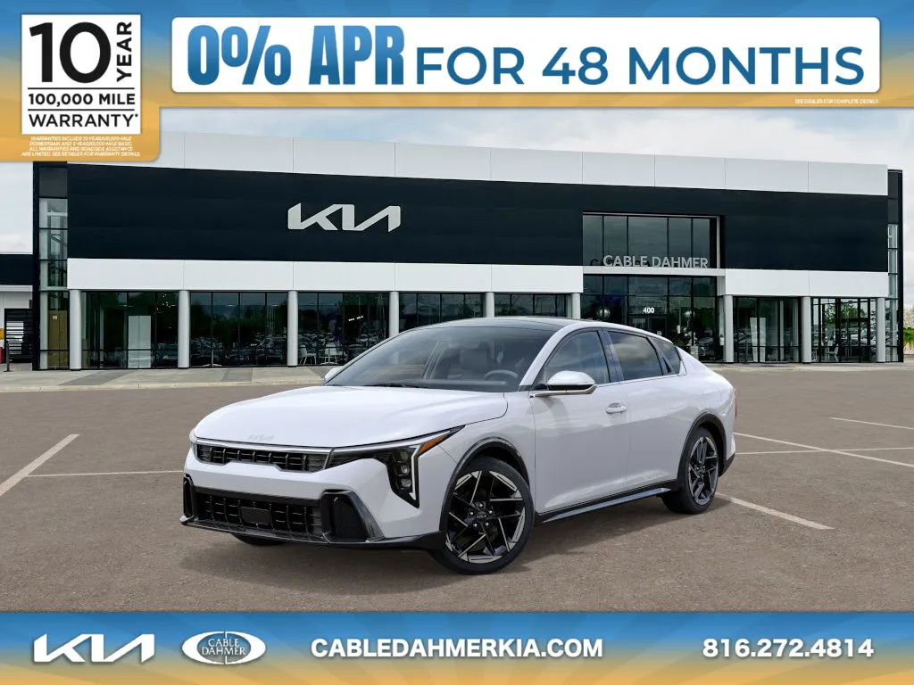 White 2025 Kia K4 GT-Line for sale in Lee's Summit, MO