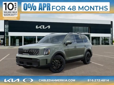 Green 2025 Kia Telluride EX X-Line for sale in Lee's Summit, MO