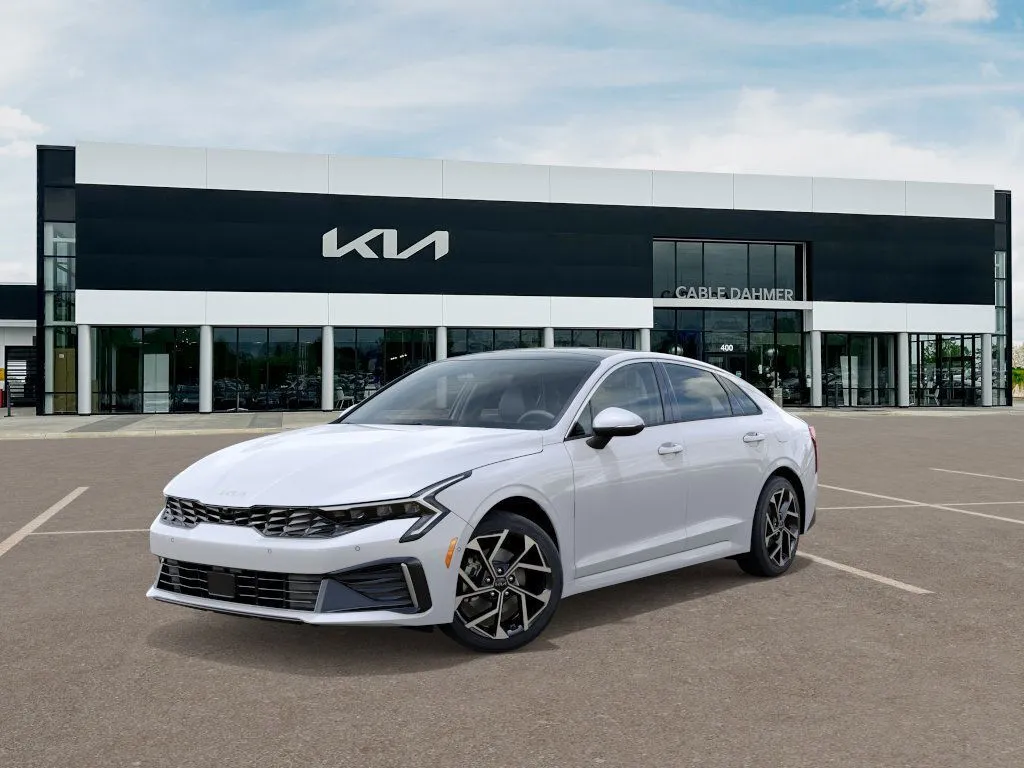 White 2026 Kia K5 EX for sale in Lee's Summit, MO