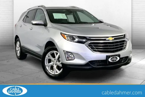 Silver 2021 Chevrolet Equinox Premier for sale in Lee's Summit, MO
