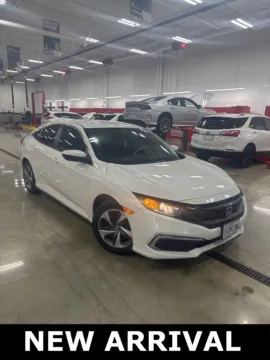 White 2019 Honda Civic LX for sale in Lee's Summit, MO