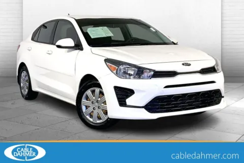 White 2021 Kia Rio LX for sale in Lee's Summit, MO