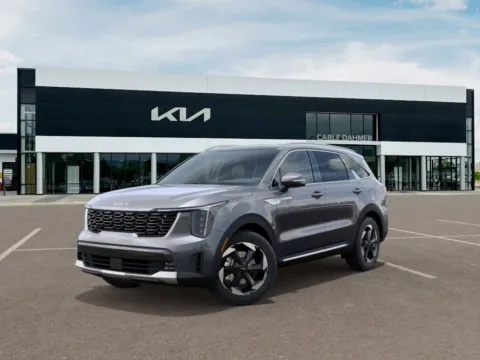 Gray 2025 Kia Sorento Hybrid EX for sale in Lee's Summit, MO