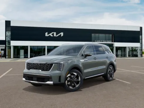 Green 2025 Kia Sorento Hybrid EX for sale in Lee's Summit, MO