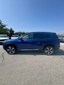 Photos of 2021 Nissan Rogue Platinum for sale in Lee's Summit, MO at Cable Dahmer Kia of Lee's Summit