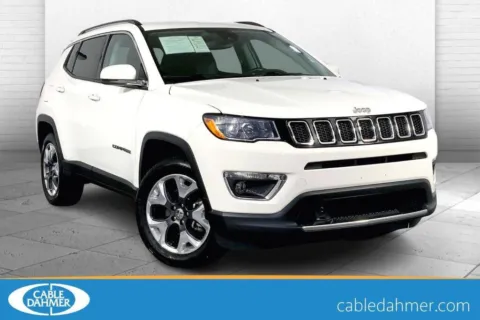 White 2021 Jeep Compass Limited for sale in Lee's Summit, MO