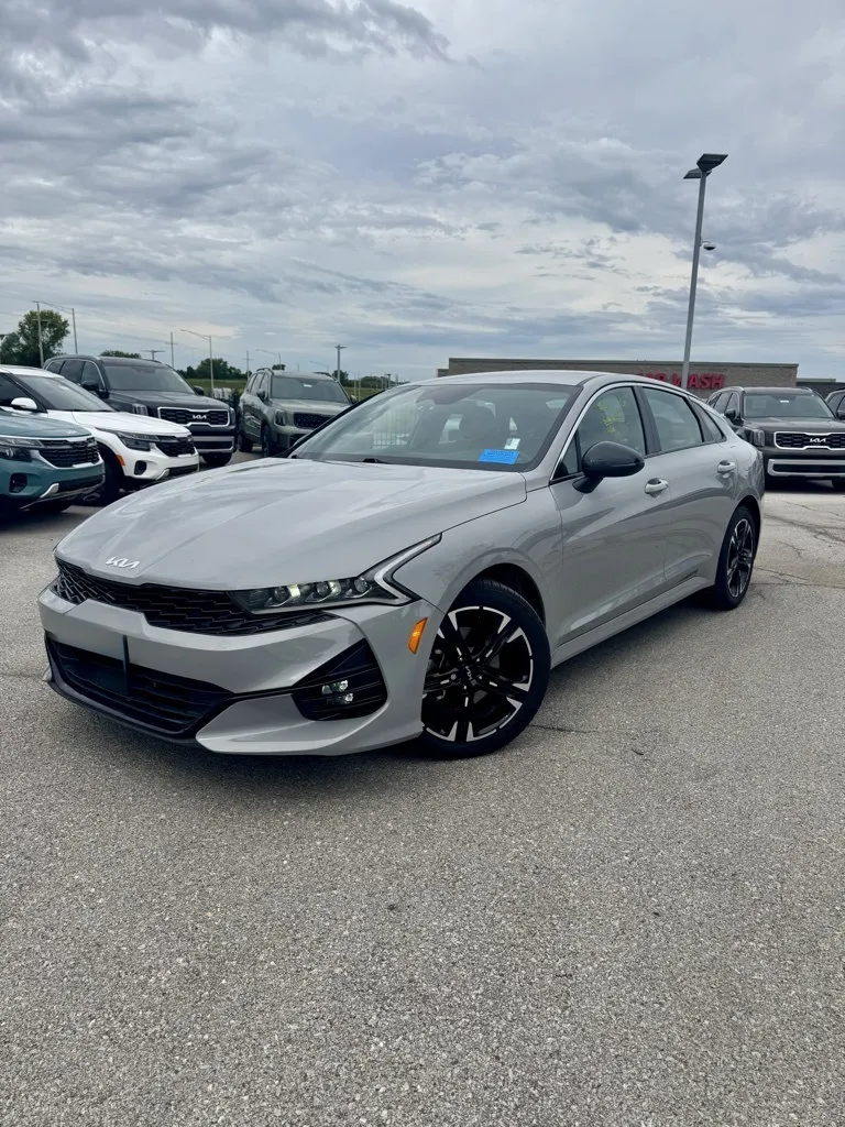 Used 2023 Kia K5 GT-Line with VIN 5XXG64J20PG175541 for sale in Kansas City