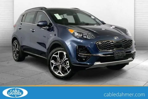 Blue 2022 Kia Sportage SX Turbo for sale in Lee's Summit, MO