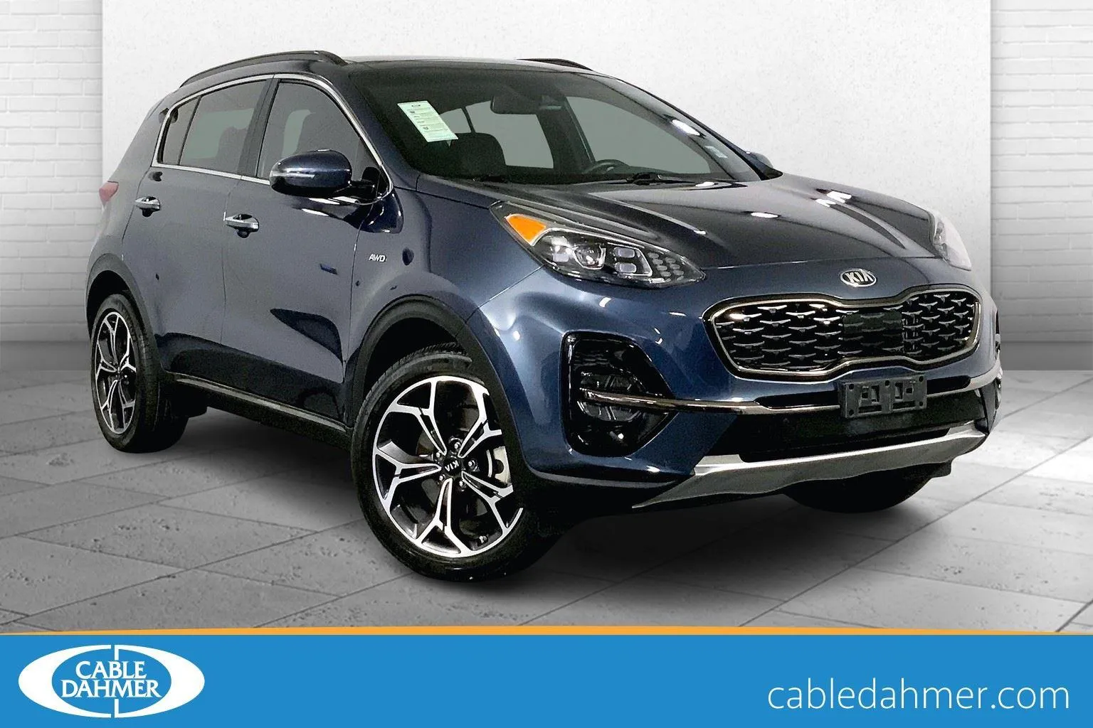 Blue 2022 Kia Sportage SX Turbo for sale in Lee's Summit, MO