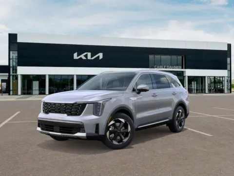 Silver 2025 Kia Sorento Hybrid SX Prestige for sale in Lee's Summit, MO